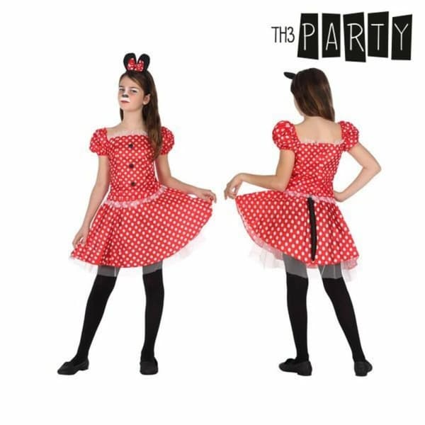 Kostume til børn Minnie mouse - 10-12 år