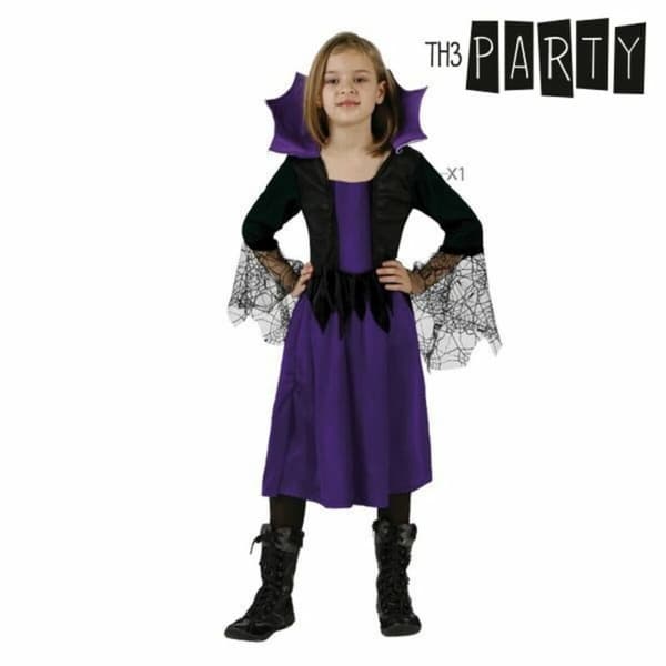 Kostume til børn Th3 Party Lilla (1 Dele) - 3-4 år