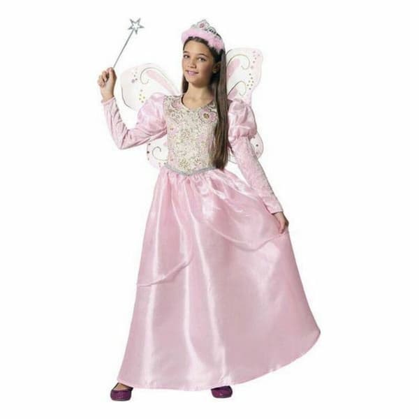 Kostume til børn God fe Pink - 10-12 år