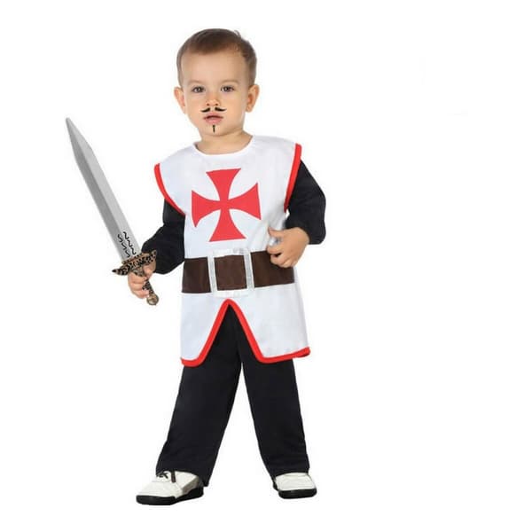 Kostume til babyer Multifarvet Korsridder (2 Dele) (2 pcs) - 6-12 måneder