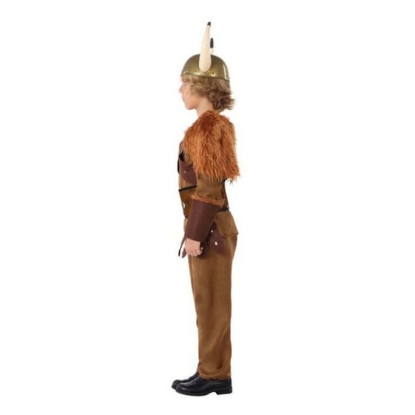 Kostume til børn Brun Viking mand (5 Dele) - 5-6 år