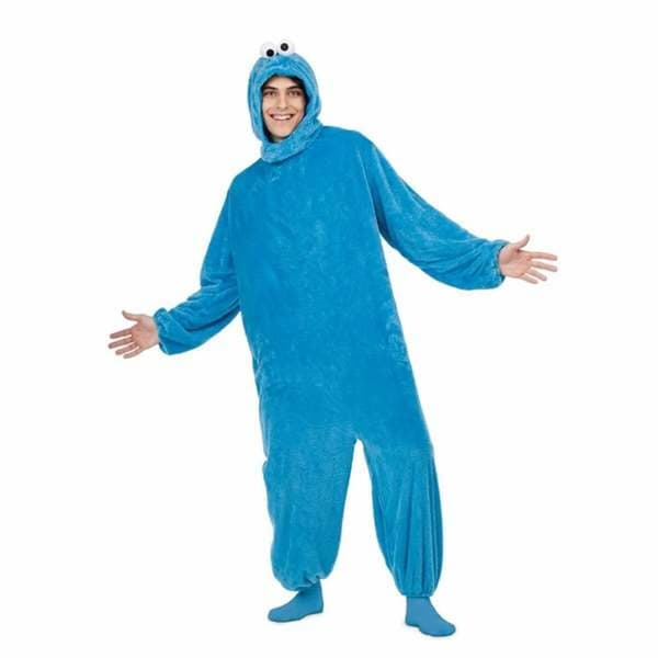 Kostume til voksne My Other Me Cookie Monster - S