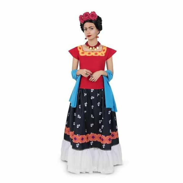 Kostume til voksne My Other Me Frida Kahlo Rød - S