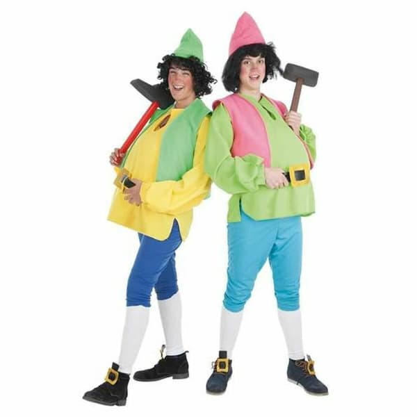 Kostume til voksne Mande dværg (7 Dele) - XL
