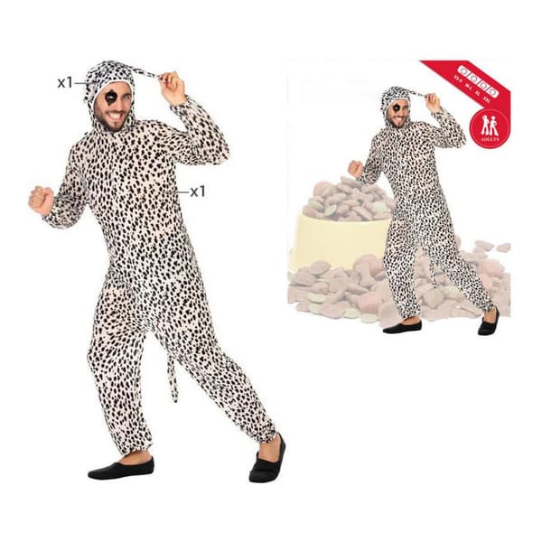 Aikuisten asut 69985 Monivärinen eläimet (1 Kappaletta) (1 osaa) - M/L