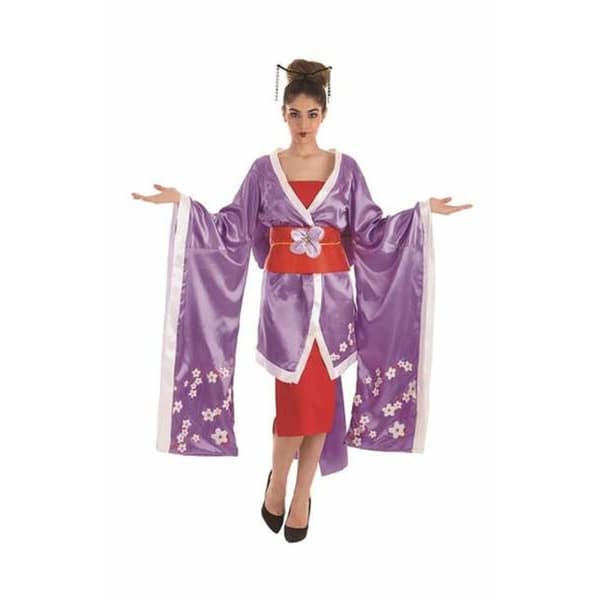 Aikuisten asut Geisha M/L Purppura (3 Kappaletta)