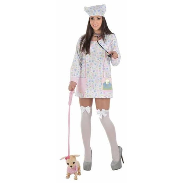 Aikuisten asut Nainen Eläinlääkäri M/L (3 Kappaletta)