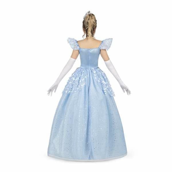 Aikuisten asut My Other Me Sininen Prinsessa 3 Kappaletta - L