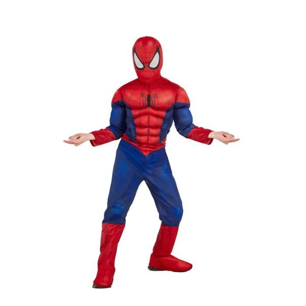 Lyxig muskulös Spiderman-dräkt för barn
