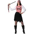 Miniatyrbild 1 av 2: Piratdräkt - ATOSA - Vuxen kvinna - Svart - 3 delar - Karneval