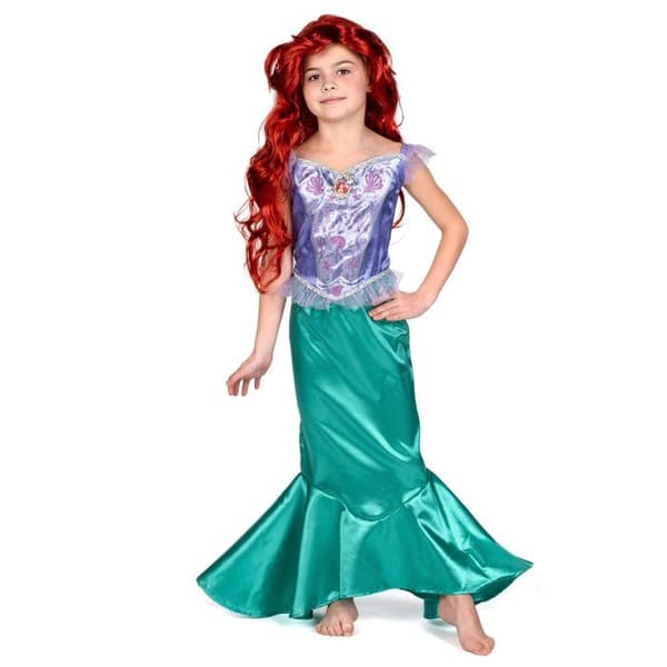 Klassisk Ariel the Little Mermaid-dräkt för flickor