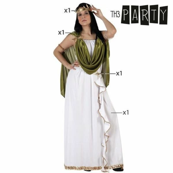 Kostume til voksne Th3 Party Hvid (4 Dele) - M/L