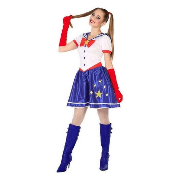 Maskeraddräkt vuxna Sailor Multicolour (1 antal) - XS/S