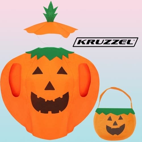 Markeraddräkt för Barn - Pumpa Halloween