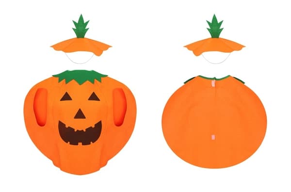 Markeraddräkt för Barn - Pumpa Halloween