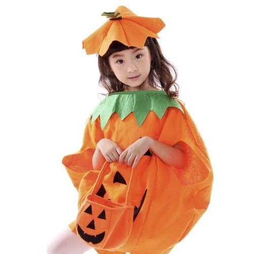 Markeraddräkt för Barn - Pumpa Halloween