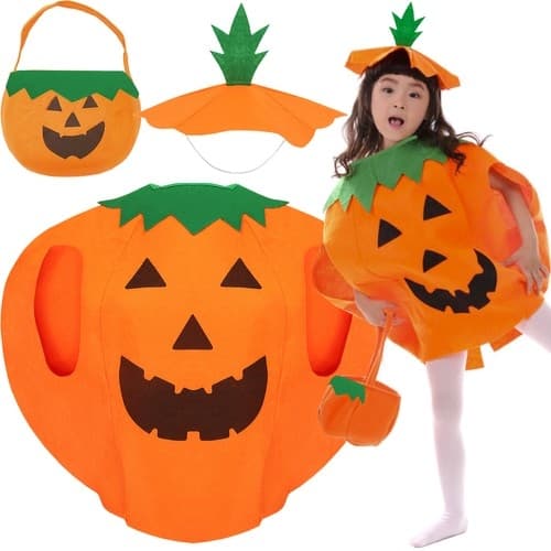 Markeraddräkt för Barn - Pumpa Halloween