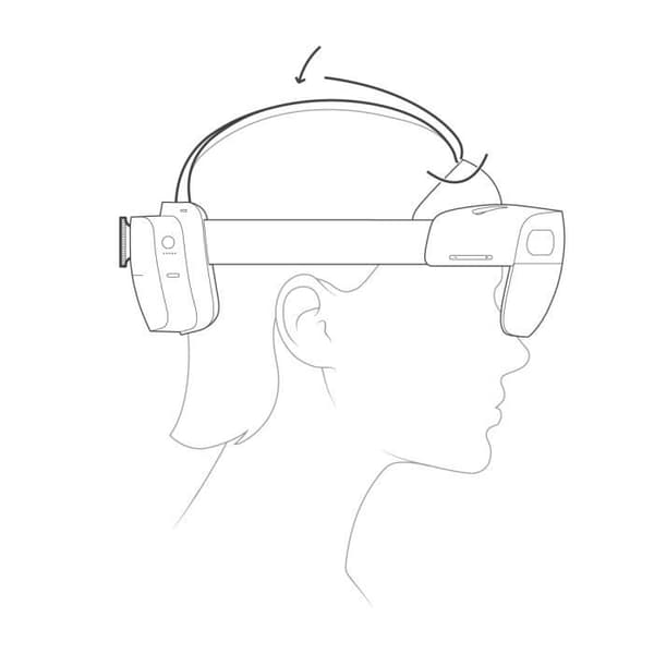 HOLOLENS2 OVERHEAD STRAP.