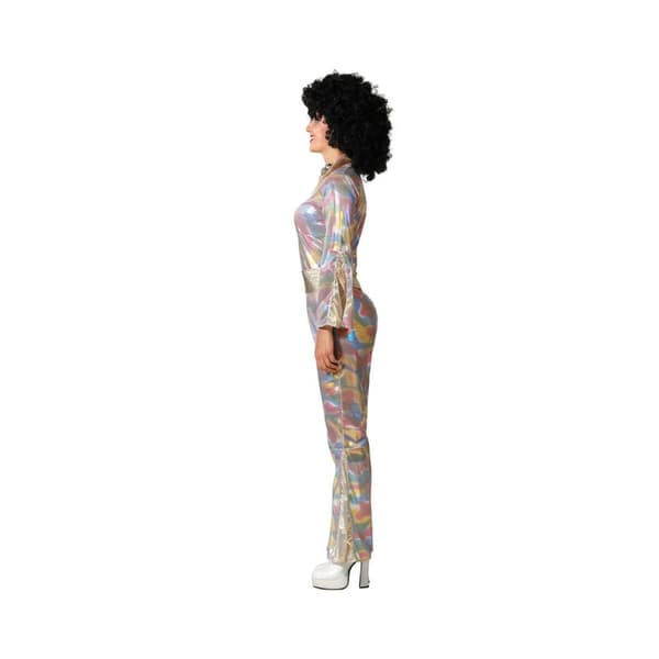 Kostume til voksne Multifarvet Disco - M/L