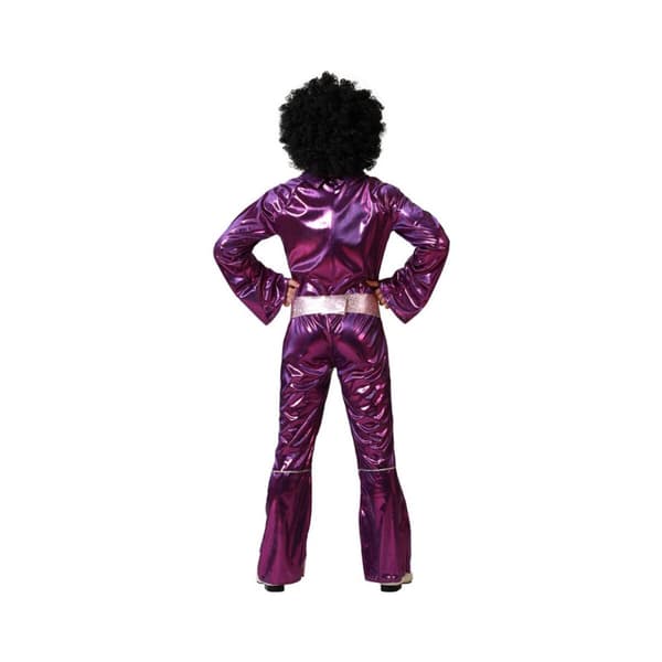 Kostume til voksne Fuchsia Disco - XS/S