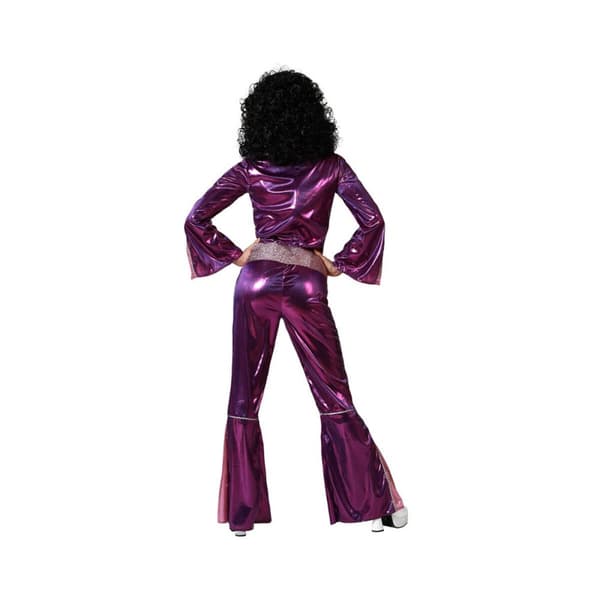 Aikuisten asut Fuksia Disco - M/L
