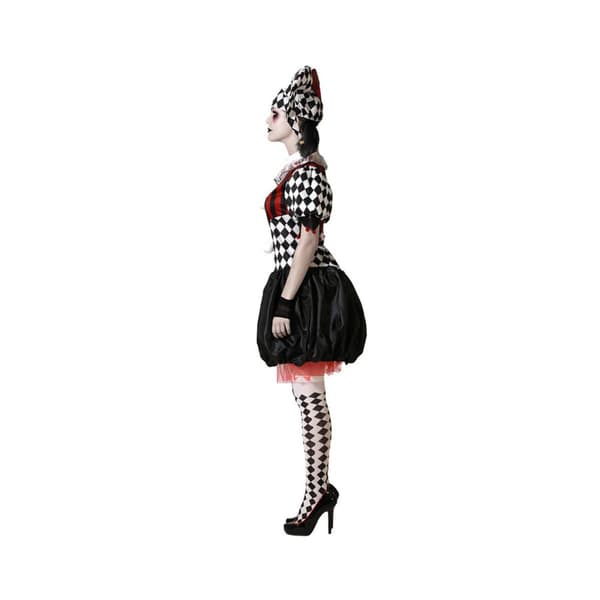Maskeraddräkt vuxna Harlekinfigur XS/S