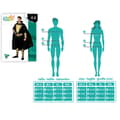 Miniatyrbillede 4 af 7: Kostume til voksne Sort Tegneserie helt - XL