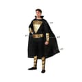 Miniatyrbillede 1 af 7: Kostume til voksne Sort Tegneserie helt - XL