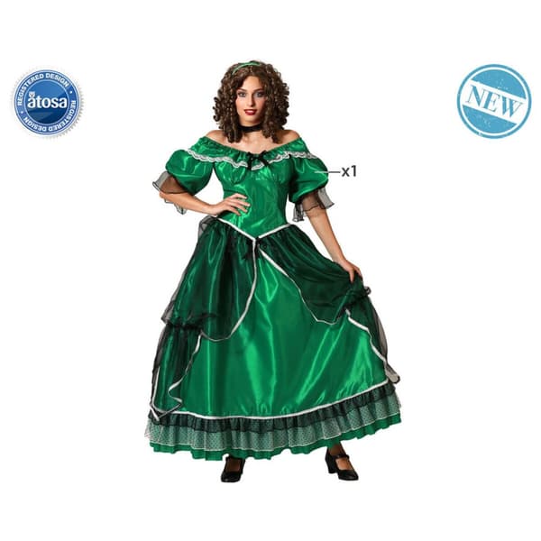 Kostume til voksne Sydlig dame - XL