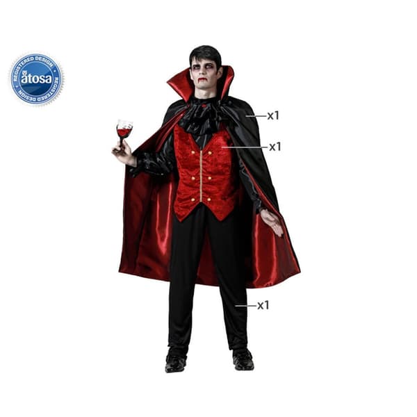 Kostyme voksne Vampyr XL