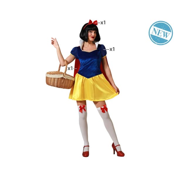 Kostyme voksne Prinsesse - XS/S