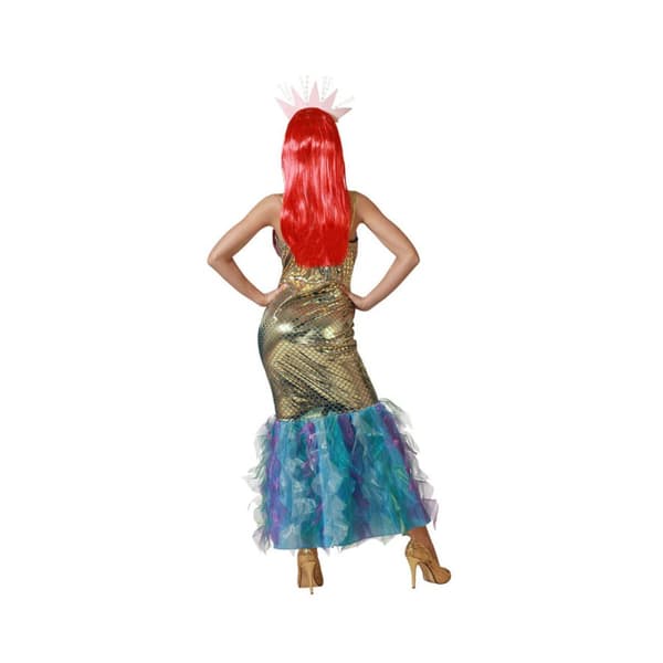 Kostyme voksne Sirene - M/L