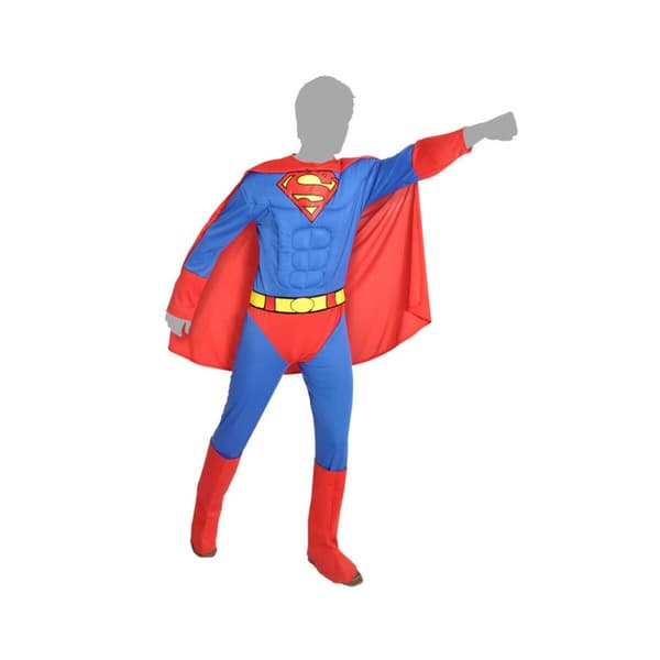 Maskeraddräkt vuxna Superman - XL