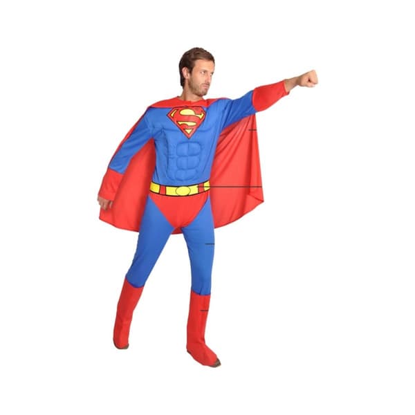 Maskeraddräkt vuxna Superman - XL