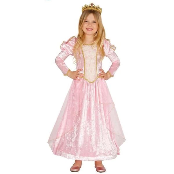 Déguisement Prinses Velvet för Barn 3-4 år - ALPEXE - Disney Princesser Licens - Rosa