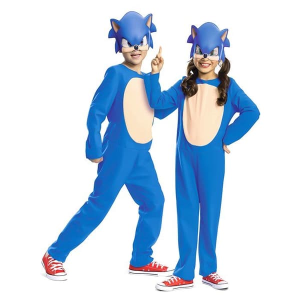 Grundläggande Sonic-kostym barn