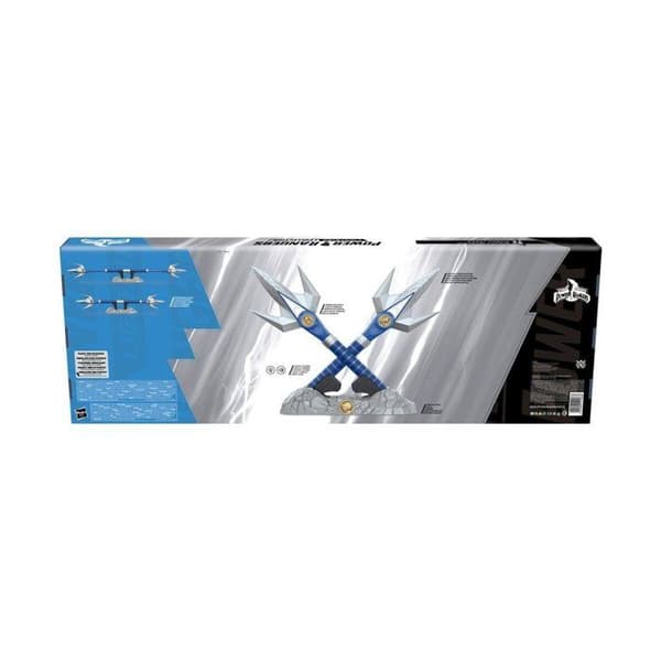 Power Rangers Mighty Morphin Ranger Azul elektronisk lans