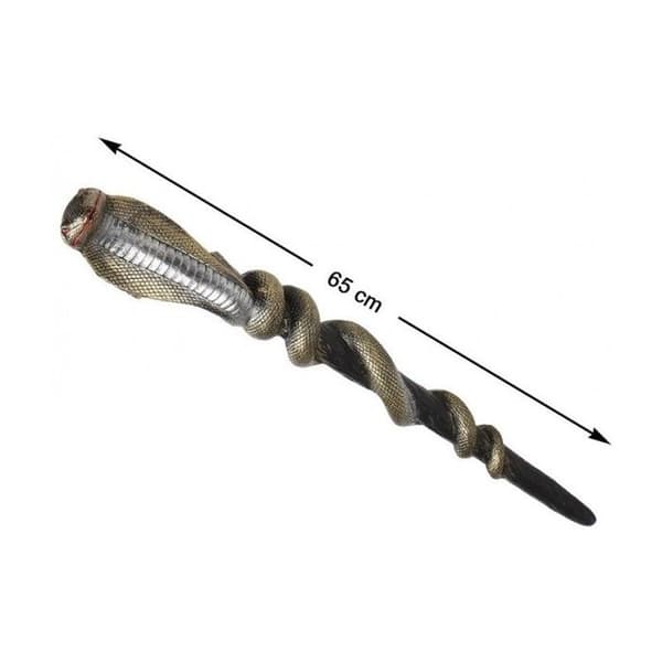 Cobra Scepter - ATOSA - Kostymtillbehör för män eller kvinnor - Svart - 65cm