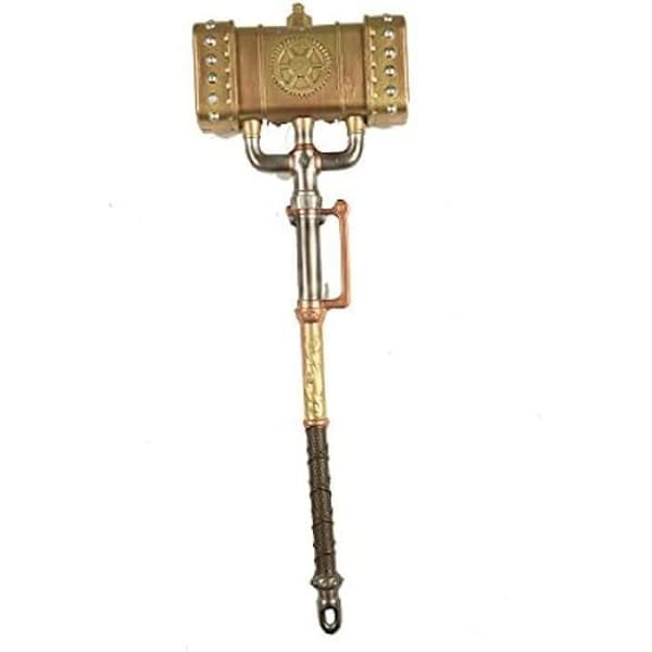 Mace Steampunk - MY OTHER ME - One Size - 63 x 21,5 x 7 cm - Karnevalskostym - Blandat