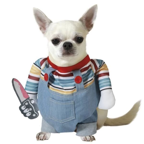 ANGEL TOMAS, SA. Evil Chucky kostym. L.