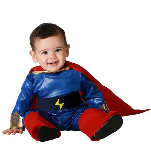 Baby costume - ATOSA - Kryptonian Hero - Multicolor - 6-12 months - Interior