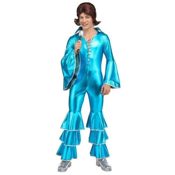 MY OTHER ME FUN COMPANY, SL. Disco Blå Kostym Man. XXXL. Vuxen