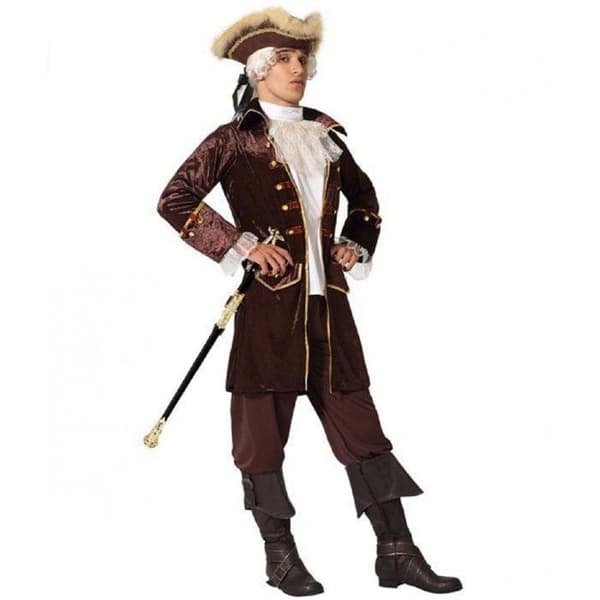 Elegant piratkaptensdräkt för män