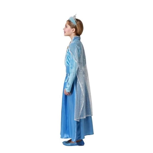 Prinsessdräkt - ATOSA - Blå cape - Klänning och bälte - Flicka 3-4 år - Flerfärgad