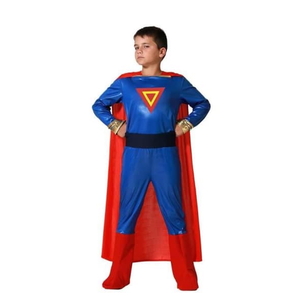 Barnkostym - ATOSA - Kryptonisk hjälte - Flerfärgad - 5-6 år - Superman