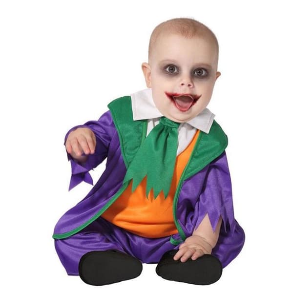 Galen liten clown babydräkt