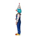 Miniatyrbild 4 av 4: Clowndräkt - ATOSA - Blå med färgglada prickar - Hatt och overall - För barn 10-12 år - Unisex