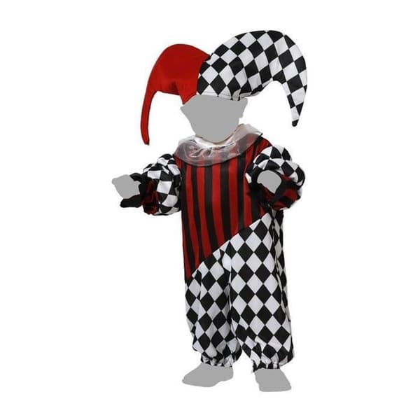 Baby Boy Harlequin Halloween kostym