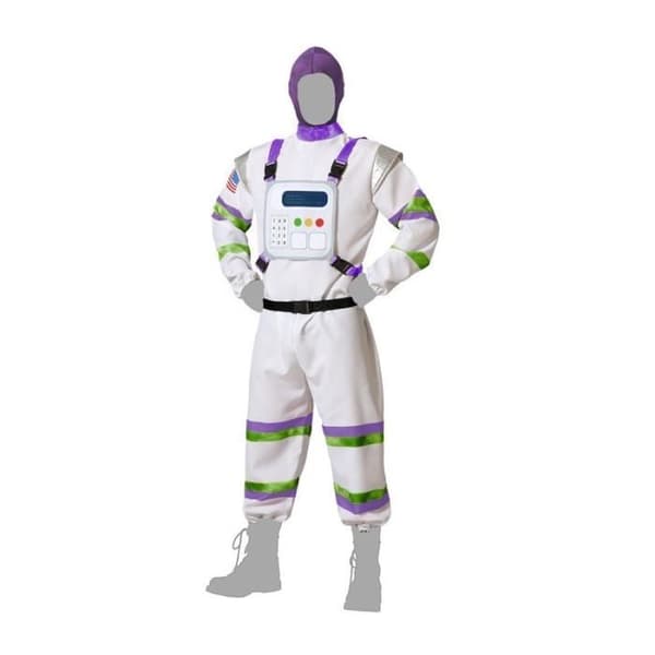 Astronautdräkt för vuxna