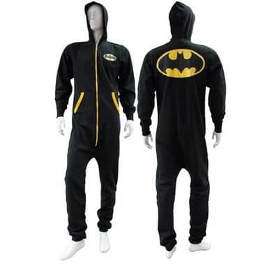 Batman - Huva med svart logotyp